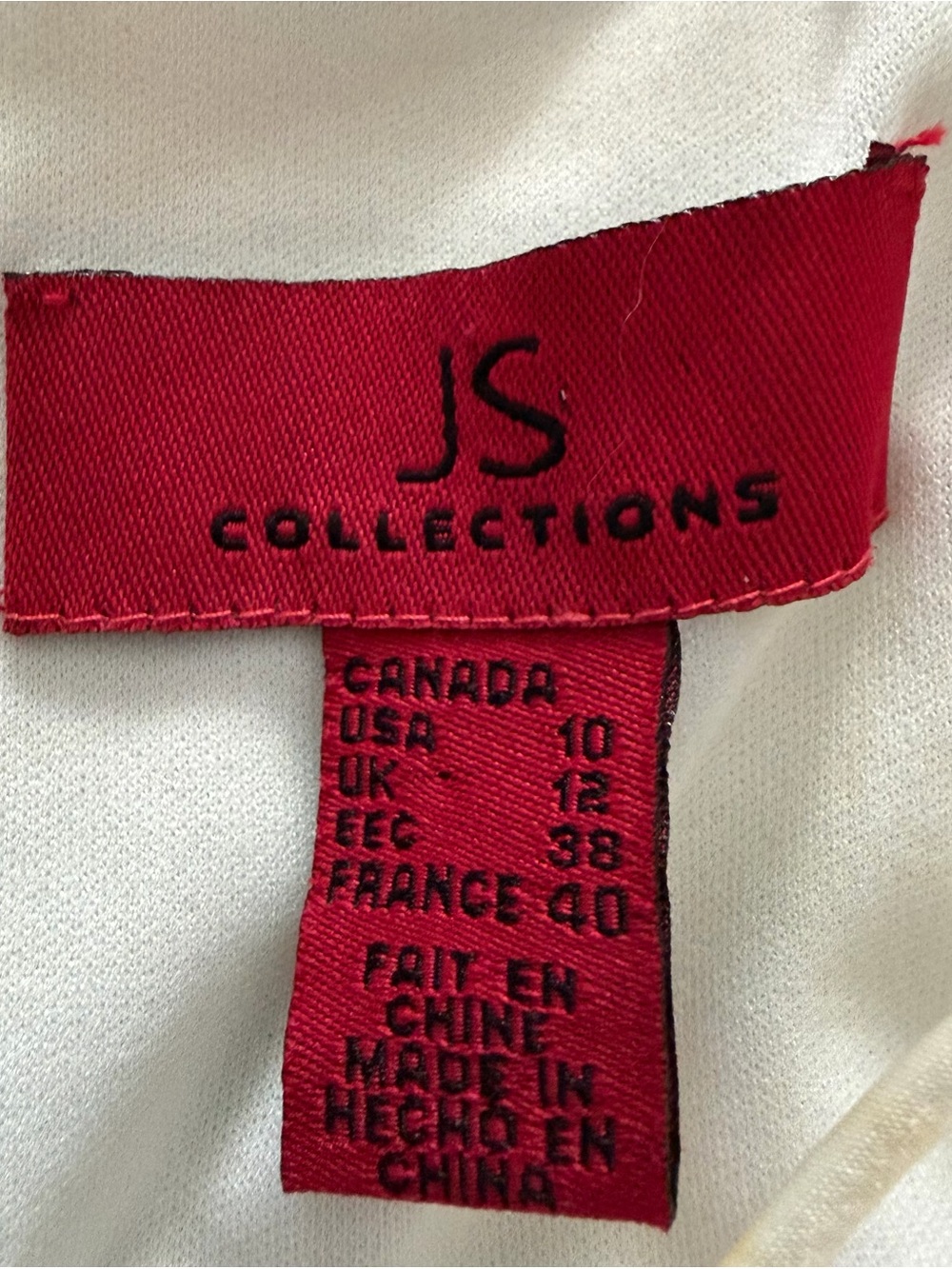 JS Collections Floral Ribbon Tiered Cocktail Dress Shawl 10 Feminine Wedding EUC - Picture 10 of 10